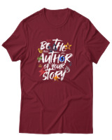 T-Shirt Αντρικό - Dont Just Exist - Color Thumbnail Σκούρο Κόκκινο