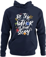 Φούτερ με κουκούλα - Dont Just Exist - Color Thumbnail Navy Blue