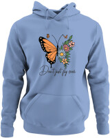 Φούτερ με κουκούλα - Dont Just Fly - Color Thumbnail Blue Carolina