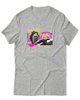 T-Shirt Αντρικό - Dont Set Limits - Color Thumbnail Γκρι Μελανζέ