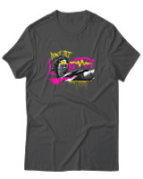 T-Shirt Αντρικό - Dont Set Limits - Color Thumbnail Ανθρακί