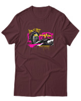 T-Shirt Αντρικό - Dont Set Limits - Color Thumbnail Μπορντό