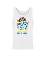 Αμάνικο Μπλουζάκι Αντρικό - Dont Stop Believing - Color Thumbnail 'Ασπρο