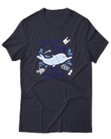 T-Shirt Αντρικό - Dont Trash Your Future - Color Thumbnail Σκούρο Μπλε