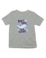 T-Shirt  Παιδικό - Dont Trash Your Future - Color Thumbnail Γκρι Μελανζέ
