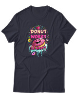 T-Shirt Αντρικό - Donut Worry - Color Thumbnail Σκούρο Μπλε