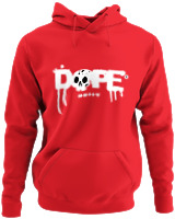 Φούτερ με κουκούλα - Dope - Color Thumbnail Κόκκινο