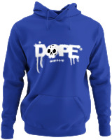 Φούτερ με κουκούλα - Dope - Color Thumbnail Μπλε Ρουά