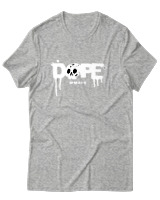 T-Shirt Αντρικό - Dope - Color Thumbnail Γκρι Μελανζέ