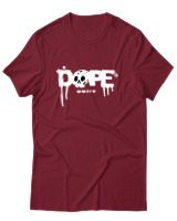 T-Shirt Αντρικό - Dope - Color Thumbnail Σκούρο Κόκκινο