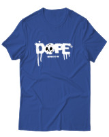 T-Shirt Αντρικό - Dope - Color Thumbnail Μπλε Ρουά