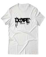 T-Shirt Αντρικό - Dope - Color Thumbnail Άσπρο