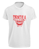 T-Shirt Fit Αντρικό - Dracula - Color Thumbnail 'Ασπρο