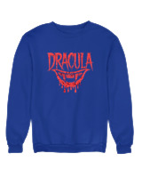 Φούτερ χωρίς κουκούλα Γυναικείο - Dracula - Color Thumbnail Μπλε Ρουά