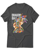 T-Shirt Unisex - Dragon Ball Legacy - Color Thumbnail Ανθρακί