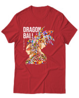 T-Shirt Unisex - Dragon Ball Legacy - Color Thumbnail Κόκκινο