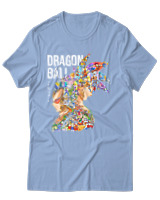 T-Shirt Unisex - Dragon Ball Legacy - Color Thumbnail Γαλάζιο