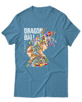 T-Shirt Unisex - Dragon Ball Legacy - Color Thumbnail Τιρκουάζ