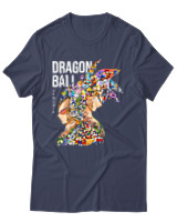 T-Shirt Unisex - Dragon Ball Legacy - Color Thumbnail Μπλε Γκρι