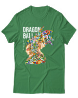T-Shirt Unisex - Dragon Ball Legacy - Color Thumbnail Πράσινο