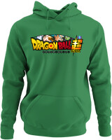 Φούτερ με κουκούλα - Dragon Ball Super Fury - Color Thumbnail Kelly Green