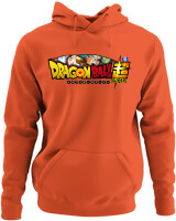 Φούτερ με κουκούλα - Dragon Ball Super Fury - Color Thumbnail Orange