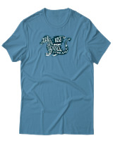 T-Shirt Αντρικό - Dragon Rises - Color Thumbnail Τιρκουάζ