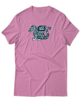 T-Shirt Αντρικό - Dragon Rises - Color Thumbnail Ροζ
