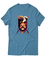 T-Shirt Αντρικό - Dragon Shield - Color Thumbnail Τιρκουάζ