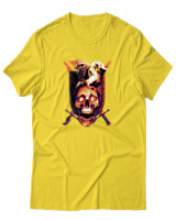 T-Shirt Αντρικό - Dragon Shield - Color Thumbnail Χρυσό Κίτρινο