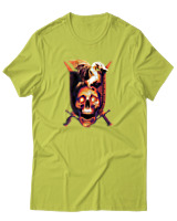 T-Shirt Αντρικό - Dragon Shield - Color Thumbnail Λαχανί