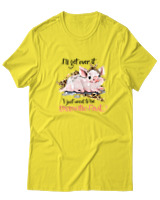 T-Shirt  Γυναικείο - Dramatic First - Color Thumbnail Κίτρινο