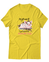 T-Shirt  Γυναικείο - Dramatic First - Color Thumbnail Κίτρινο Χρυσό