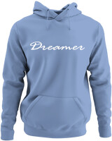 Φούτερ με κουκούλα - Dreamer - Color Thumbnail Blue Carolina