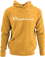 Φούτερ με κουκούλα - Dreamer - Color Thumbnail Κίτρινο Χρυσό