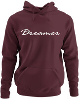 Φούτερ με κουκούλα - Dreamer - Color Thumbnail Marron