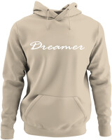 Φούτερ με κουκούλα - Dreamer - Color Thumbnail Μπέζ