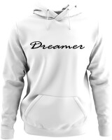 Φούτερ με κουκούλα - Dreamer - Color Thumbnail ΄Ασπρο