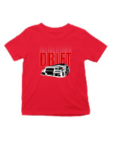T-Shirt  Παιδικό - Drift - Color Thumbnail Κόκκινο