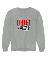 Φούτερ χωρίς κουκούλα Γυναικείο - Drift - Color Thumbnail Γκρι Μελανζέ