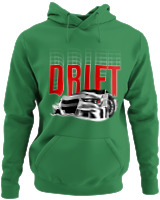 Φούτερ με κουκούλα - Drift - Color Thumbnail Kelly Green