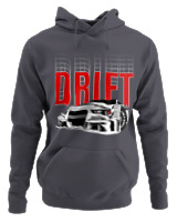 Φούτερ με κουκούλα - Drift - Color Thumbnail Ανθρακί