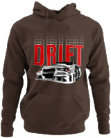 Φούτερ με κουκούλα - Drift - Color Thumbnail Καφέ