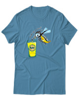 T-Shirt Αντρικό - Drink Like A Local - Color Thumbnail Τιρκουάζ