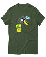 T-Shirt Αντρικό - Drink Like A Local - Color Thumbnail Κυπαρισσί