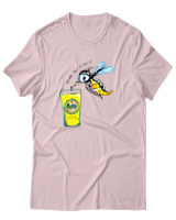 T-Shirt Αντρικό - Drink Like A Local - Color Thumbnail Απαλό Ροζ