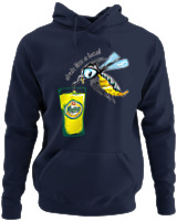 Φούτερ με κουκούλα - Drink Like A Local - Color Thumbnail Navy Blue