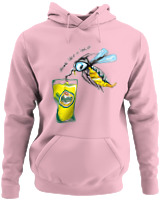 Φούτερ με κουκούλα - Drink Like A Local - Color Thumbnail Pink