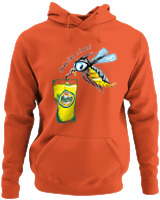 Φούτερ με κουκούλα - Drink Like A Local - Color Thumbnail Orange