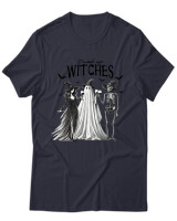 T-Shirt Unisex - Drink Up Witches - Color Thumbnail Σκούρο Μπλε